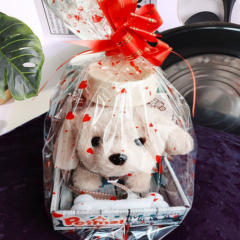 包装袋透明装大布娃娃包装袋子毛绒玩具收纳防尘塑料礼品袋