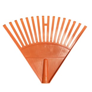 16-Tooth Plastic Rake for Grain Drying, Agricultural Rake, Gardening Lawn Rake, Household Leaf Rake
