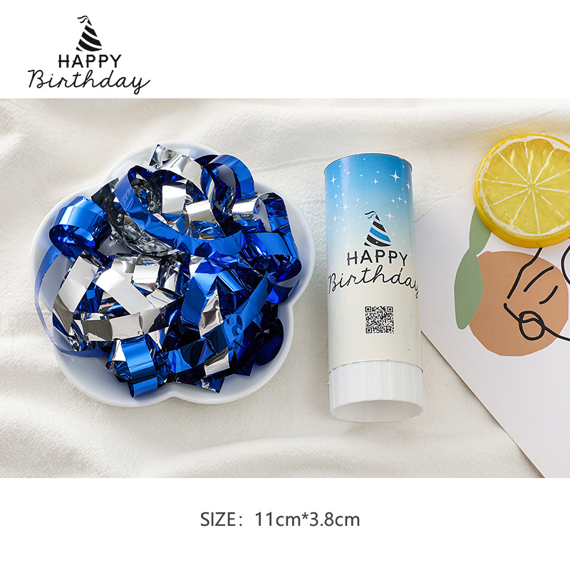 Cumpleaños saludo giro de la mano pequeños fuegos artificiales cinta fuegos artificiales de mano pequeños fuegos artificiales fiesta de cumpleaños Día del Maestro tubo de fuegos artificiales