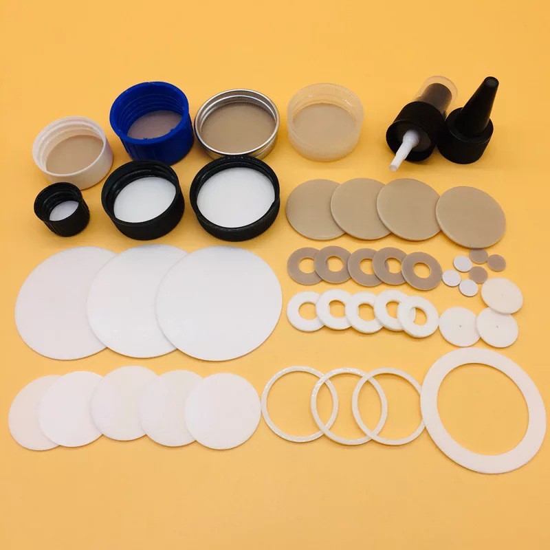 PE食品级防漏压敏垫片瓶盖压敏垫片自封密封封口膜内垫圆形压敏片