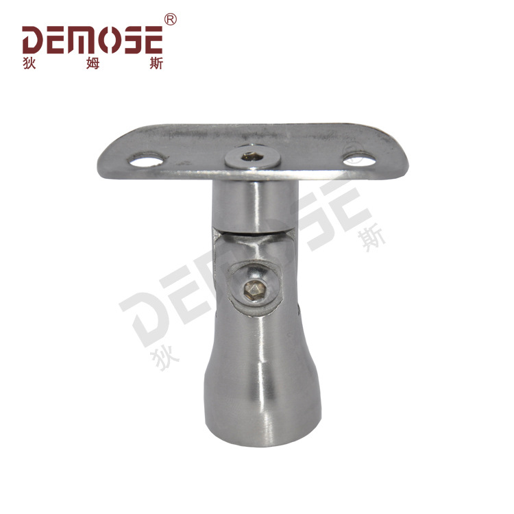 304扶手接件 不锈钢五金配件 楼梯扶手栏杆上墙固定 管道弯位