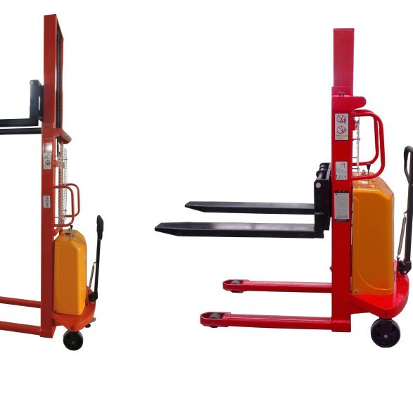 EY-SEM1030半电动升降叉车1.5吨1T1.5T电动堆高车升高车堆垛3米2m