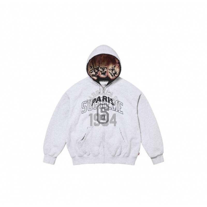 高版本supreme25SS 潮牌HOODED SWEATSHIRT 大LOGO加绒帽衫卫衣|undefined