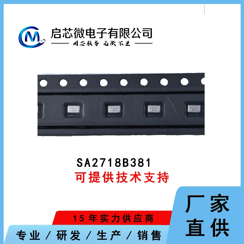 SA2718B381-NB01 ANC шумоподавление силиконовая пшеничная нижняя часть интегрированная ASIC поверхностная наклейка