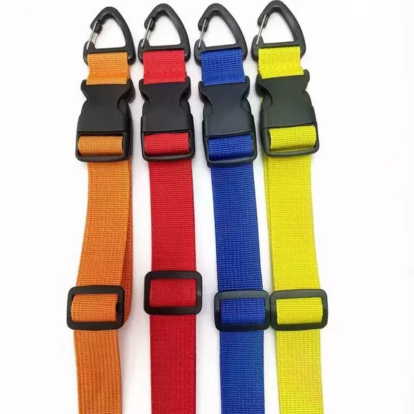 Cross-border triangular buckle storage strap with hook, luggage strap, outdoor hiking backpack lanyard, multifunctional hook