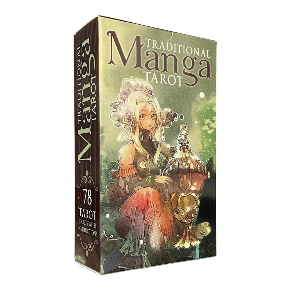 12*7 Cartas de Tarot Oráculo Manga Tradicionales Versión en Inglés En Stock_voghion.com