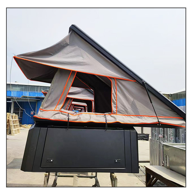 Pickup Truck High Cover Integrated Tent Camping Rear Cover Roof Tent Outdoor Camping Self-Driving Tour Portable Car Tent