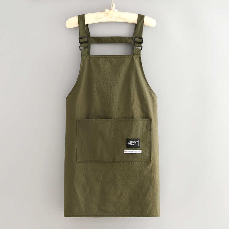 Long style - adjustable straps upgraded water-repellent green