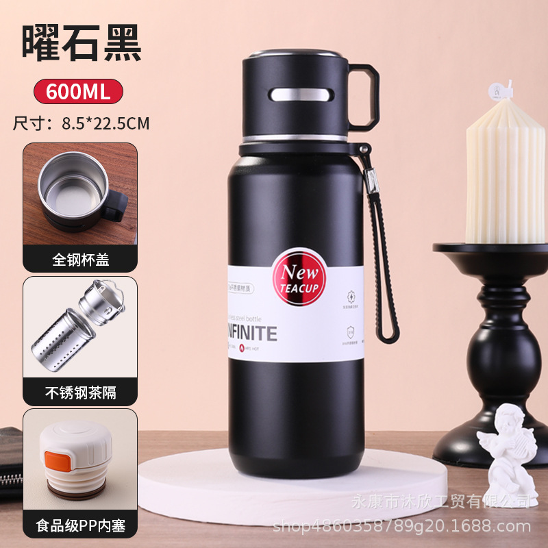 Preto-600ml / Como mostrado na imagem