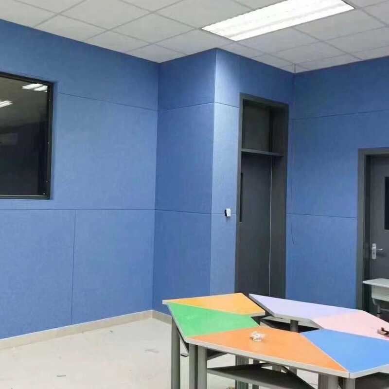 カスタマイズ可能なポリエステル繊維製学校・幼稚園用粘着吸音メッセージボード、練習室の騒音低減壁装飾フェルト、防音|undefined