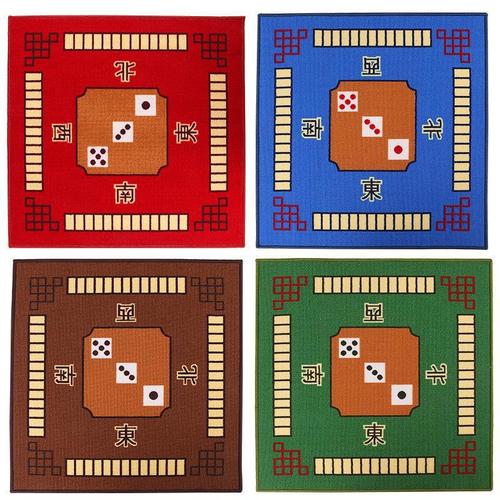 麻将桌布垫家用加厚麻将布手搓棋牌消音防滑麻将毯台面布麻将垫子