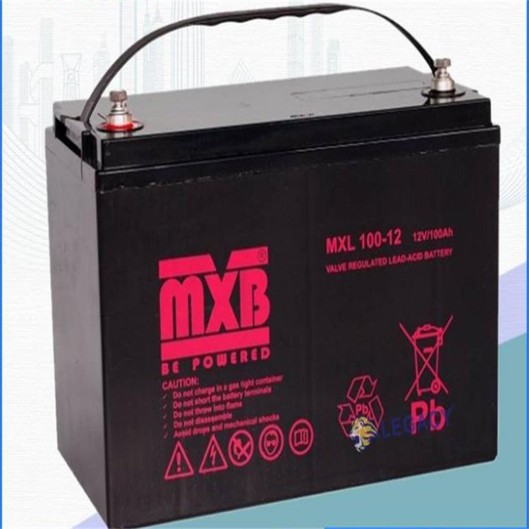 波兰MXB蓄电池MXL100-12 环保免维护型 开关柜UPS直流屏不间断电