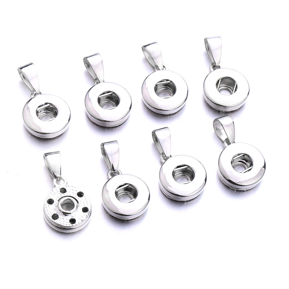 Spot 18mm12mm Single Ear Button Noosa Dested Pendant Diysnap Jewelry Accessories 002