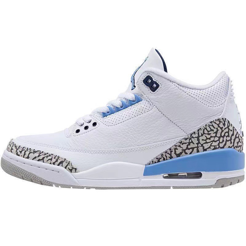 AJ3黒セメントレースブルー藤原浩エアマット実戦バスケットボール靴ジョー3滑り止め耐摩耗性男女レジャー運動靴|undefined