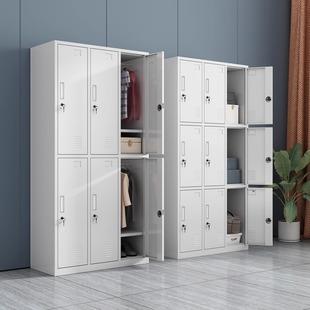 Locker Staff Locker Dormitory Locker with Lock and Locker Iron Storage Storage Cabinet Multi-Door Shoe Cabinet Cupboard Manufacturer