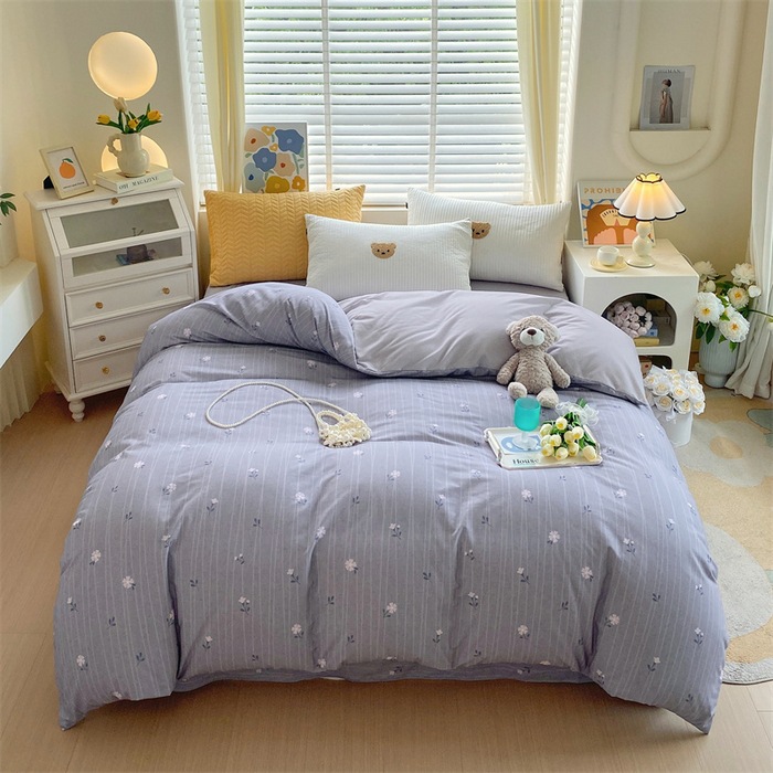 Nueva cubierta de edredón de estilo chino una sola pieza para comprar una sola pieza más gruesa de lana molida otoño invierno calor al por mayor cubierta de edredón de algodón una sola pieza