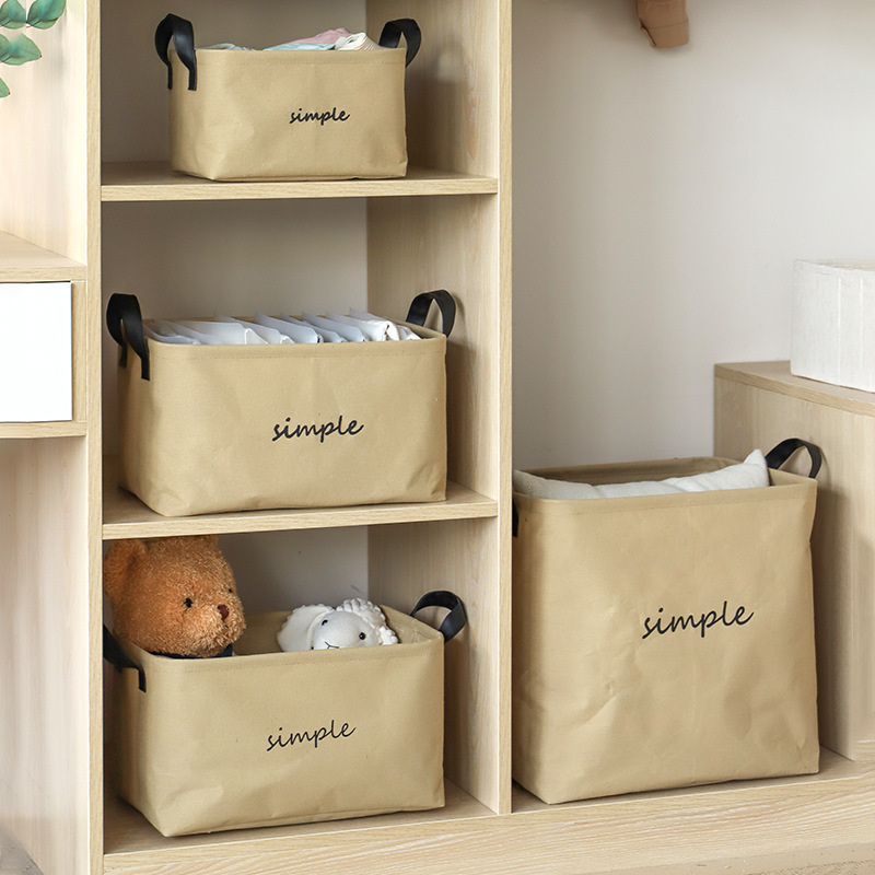 Thickened cotton and linen three-dimensional clothing storage bag, large capacity, for home use, to store toys, books, and miscellaneous items, also suitable as a laundry basket for dirty clothes Thickened cotton and linen three-dimensional clothing storage bag, large capacity, for home use, to store toys, books, and miscellaneous items, also suitable as a laundry basket for dirty clothes