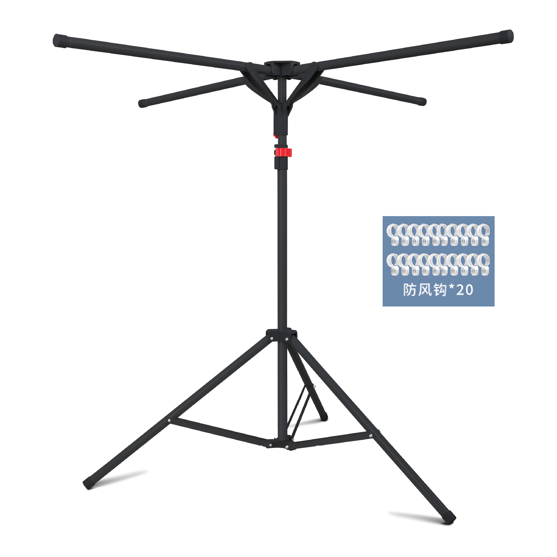 블랙 20 방풍 후크