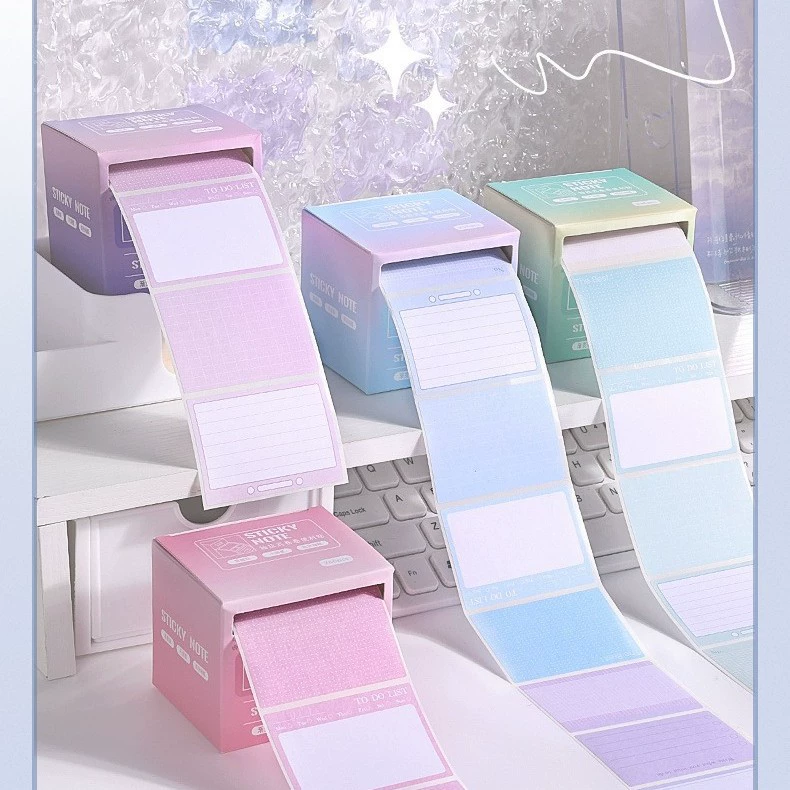 Detachable note for students, high quality sticker, for secondary school -> Отсоединяемая заметка для учащихся, высококачественная наклейка, для средней школы