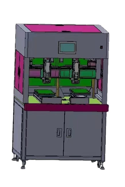 全自动6轴伺服脉冲热压机哈巴机医疗测温仪控制焊接FPC排线海伦达