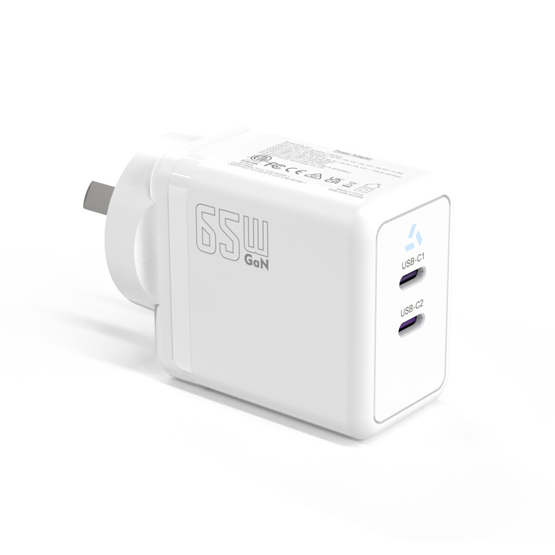 GaN 65W GaO Dual C cabeza de carga de teléfono móvil portátil placa GaN productos electrónicos cargador de carga rápida