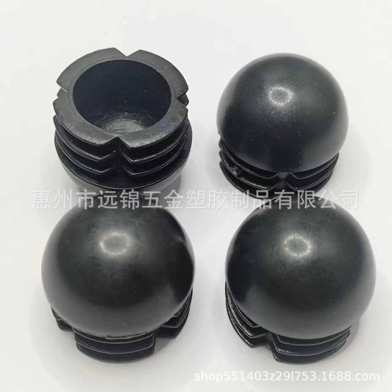 32MM圆形管塞 圆头管塞 塑料弹头塞 半圆管塞 球头管塞 弧面管X20