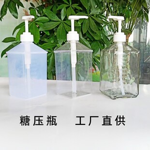 Factory Direct Supply of 8Cc/10Cc Glass, Pp, and Pc Material Hand-Pressed Quantitative Fructose Squeeze Bottles