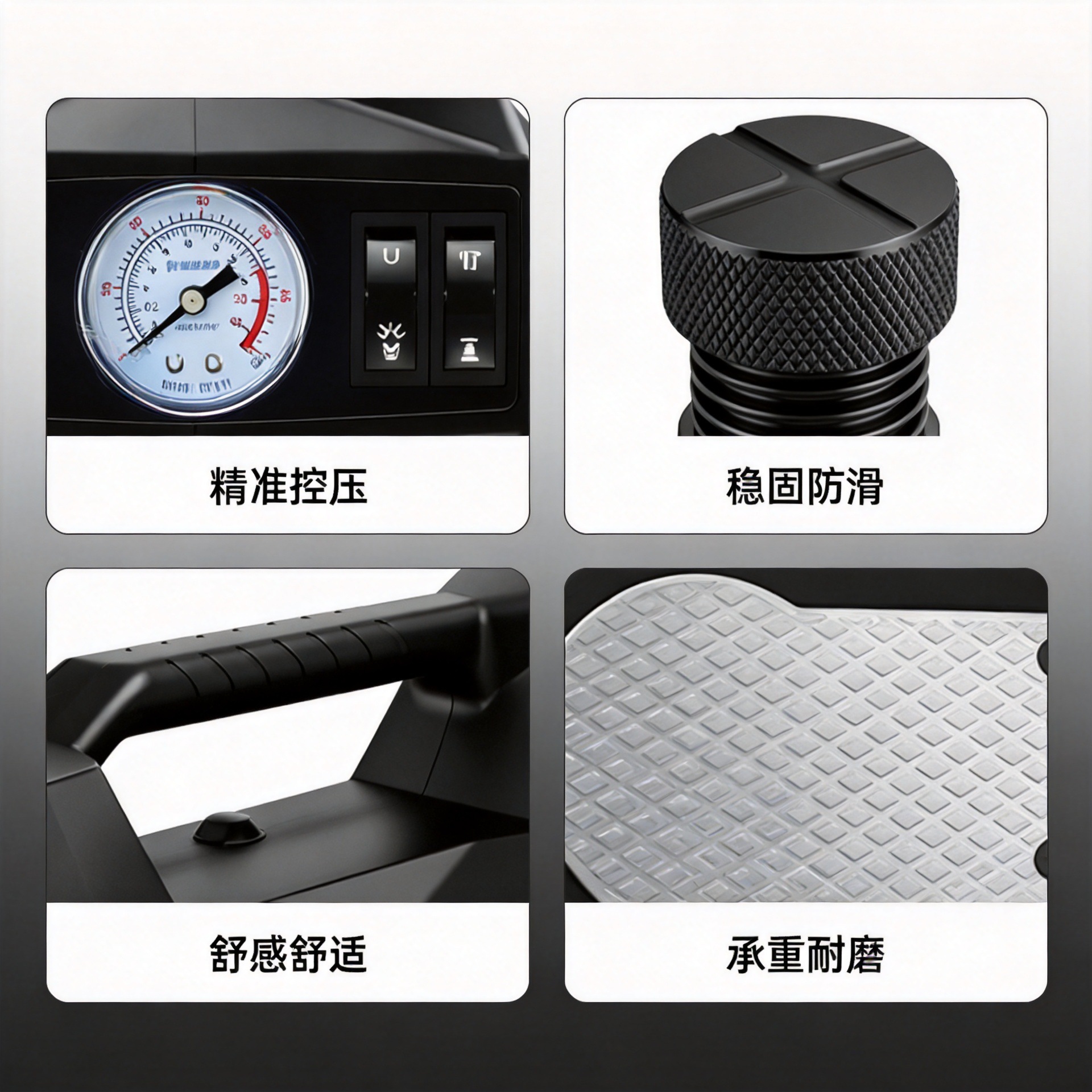 5T Electric Hydraulic 0kg Jack Wrench 5-in-1 Car Air Compressor LED Lighting Emergency Multi-Function Tire Changing Tool