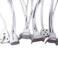 T8紫光环形灯管灯头插头线 HY-932 UV杀菌灯环形灯管电源连接线