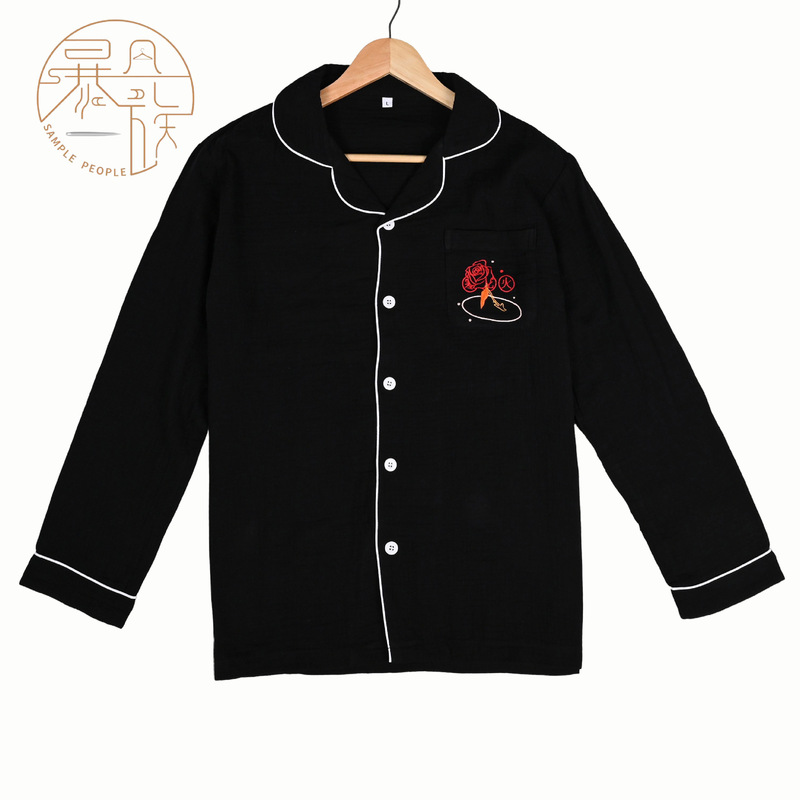 2026 pure cotton women's pajamas, custom-made for autumn and winter, long-sleeved, loose-fitting, women's home wear set, can be worn outside, versatile style 2026 pure cotton women's pajamas, custom-made for autumn and winter, long-sleeved, loose-fitting, women's home wear set, can be worn outside, versatile style