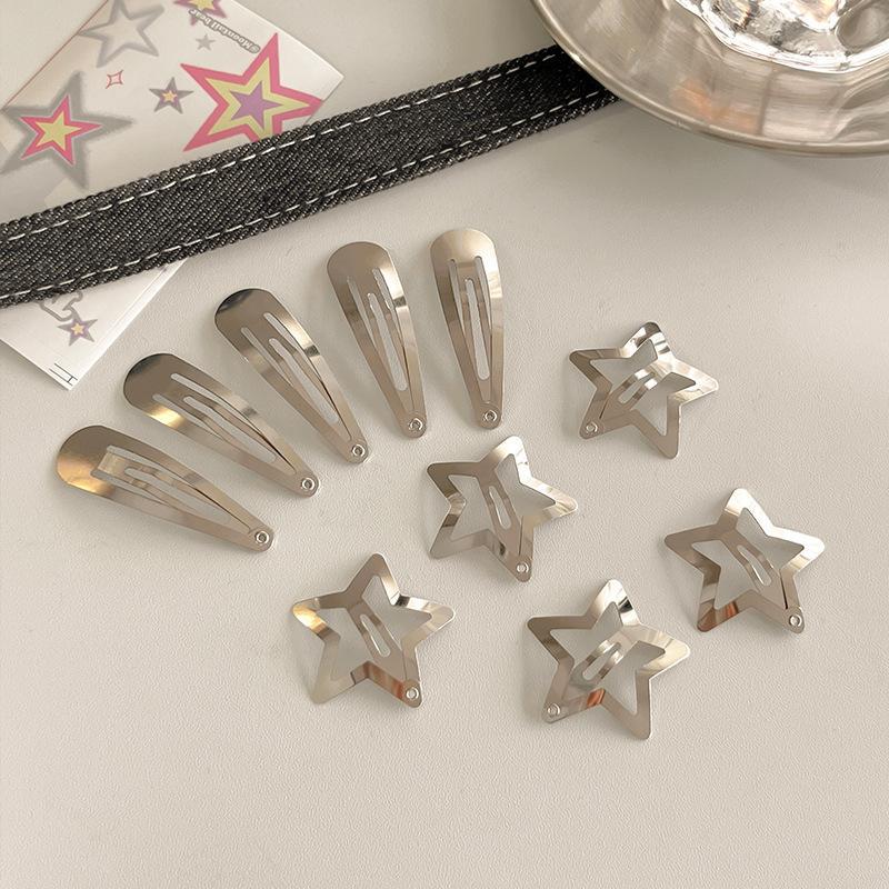1 Piece Quantity Women's Casual Simple Style Star Iron Plating Hair Clip