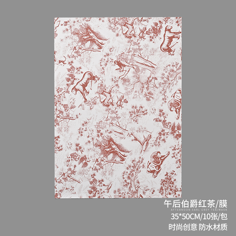 Lluvia de meteoros retro europeo flor de embalaje de papel ramo flor de embalaje impermeable estilo de papel de arte material floral