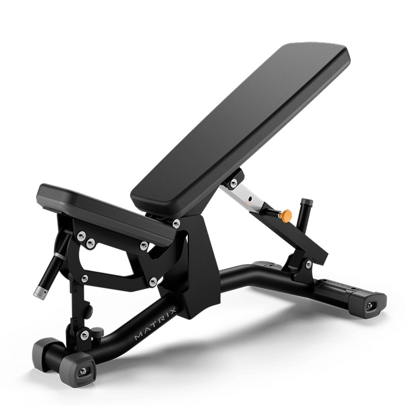 American Qiaoshan Matrix Adjustable Dumbbell Training Chair Mg-A85 Commercial Gym Weightlifting Bench Press Bird Bench