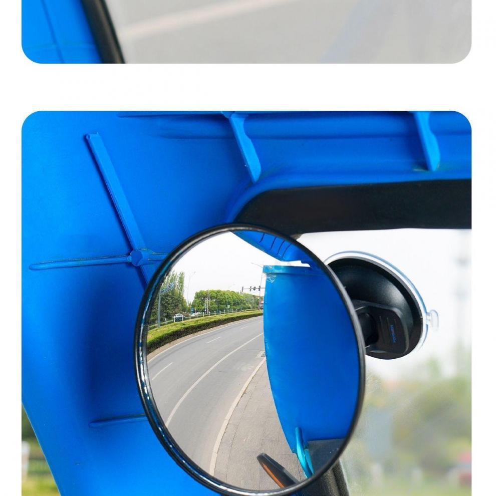 Z-mirror three-wheel vehicle four-wheel reversing mirror suction cup rearview mirror enclosed three-wheel four-wheel vehicle interior rearview mirror