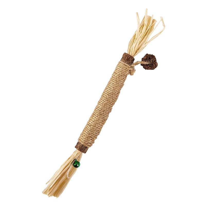 Polygonum multiflorum teether stick CAT Toy self-Hola alivio stuffy CAT Mint Ball divertido gato palo mordedura-resistente gato suministros