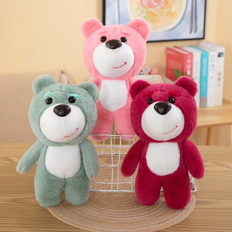 Juguetes de peluche lindos muñecas de frutas almohada muñeca agarra muñeca boda tira muñeca de tela muñeca estand juguetes regalos