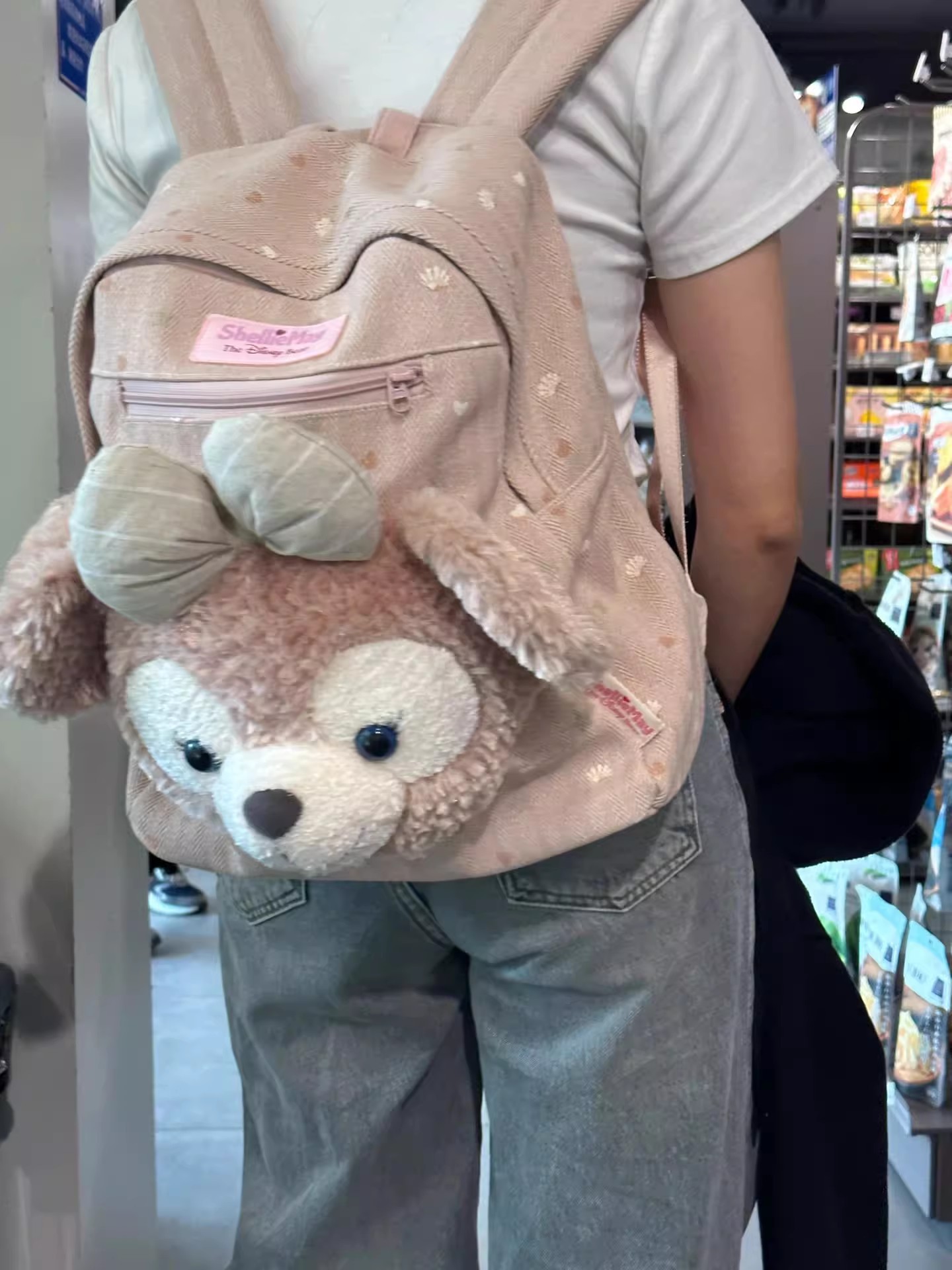 Shirley Rose Plush Backpack - Image 9