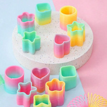 Q 80380 Student puzzle rainbow ring ѧ�����βʺ�Ȧ