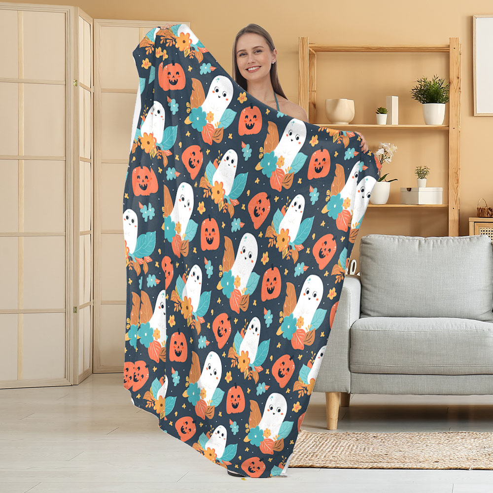 Manta de Franela Festiva con Estampado Navideño, Manta para Siesta, Manta para Aire Acondicionado, Manta Gruesa para Sofá, Manta para Dormitorio