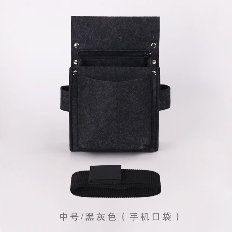 bolso de clavos bolso de clavos bolso de herramientas especiales carpintería tipo cinturón bolso de clavos resistente al desgaste sitio de construcción bolso de carpintero bolso de cintura