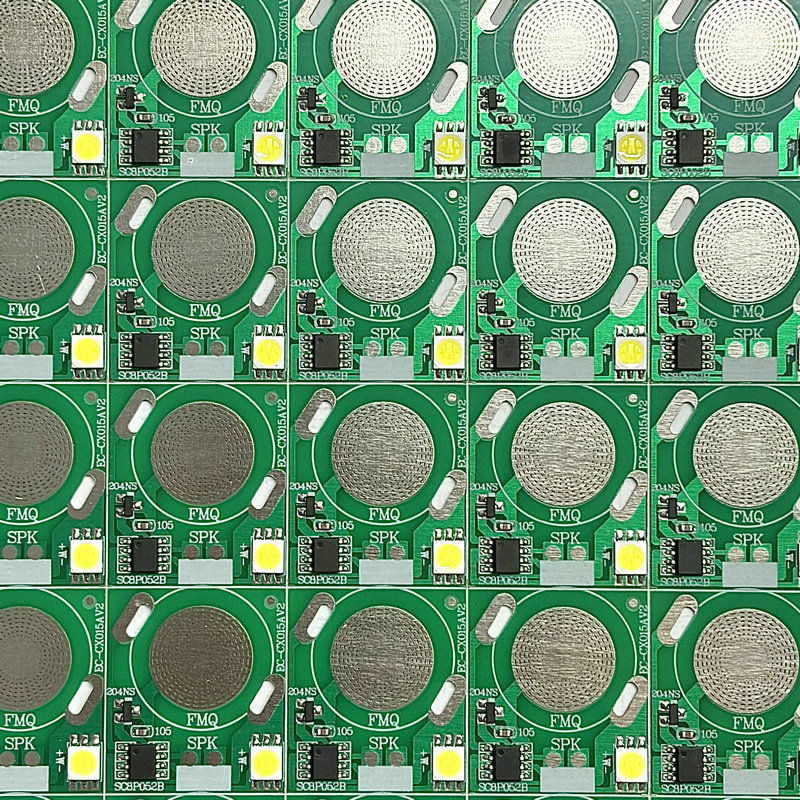 磁控卡片生日歌单面多层PCBA方案板抄板打样贴片pcb电路板厂家