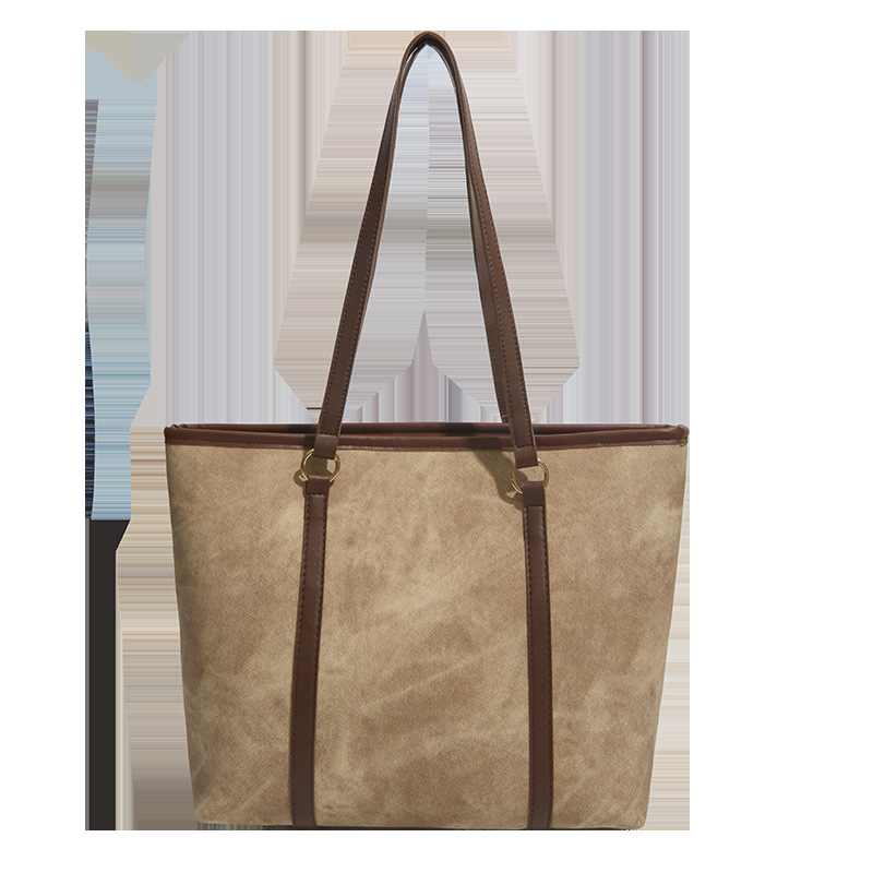 Otoño y invierno 2026 nueva gran capacidad de viaje bolsa de mano de alta explosión para mujeres bolsas de hombro bajo la axila bolsas de mano casuales image 7
