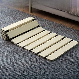 Japanese-Style Solid Wood Foldable Lumbar Support Bed Board Mattress Hard Board Mattress Wooden Board Hard Cushion Spine Protection Soft Bed Hardening Tool
