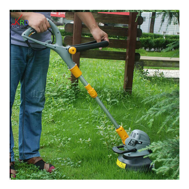 手持式电动除草机 家用小型械锄地机 电动式园林家用草坪机