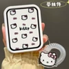 Hello kitty, brush with bow, pendant