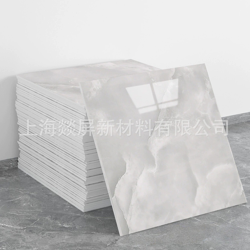 Autoadhesivo impermeable imitación de azulejos de pared de aluminio placa de plástico renovación decoración de cocina de mármol pegatinas de pared de baño
