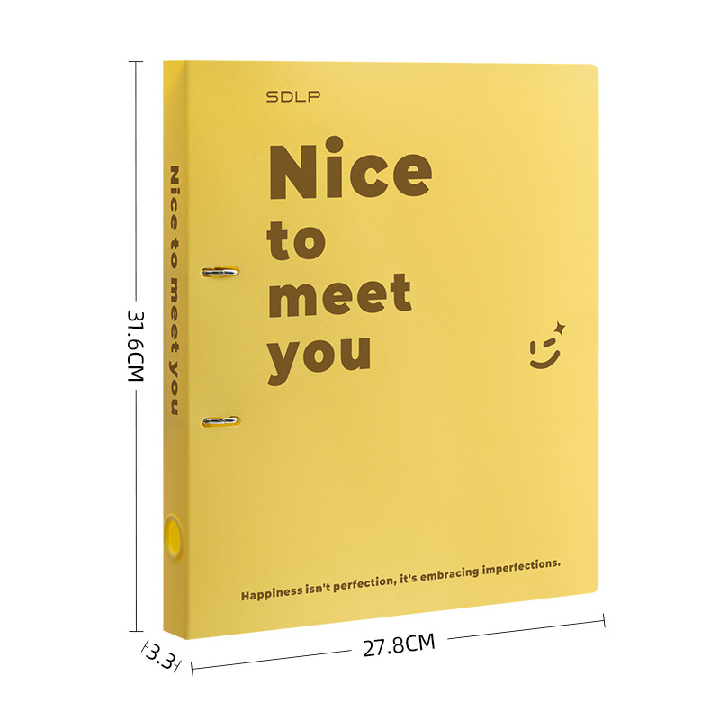 【싱글 폴더】레몬 옐로우