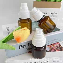 美容院线避光小药瓶护理瓶棕色茶色随身携带分装药瓶喷雾乳液按压