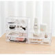 Desktop stackable single-layer drawer acrylic cosmetic storage box transparent texture plastic jewelry box wholesale