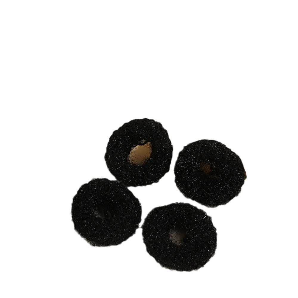 alta elasticidad y duradera enlatada cuerda de cabeza elástica de cola de caballo de alta altura cuerda de cabello simple sensación de alta calidad anillo de pelo de bola